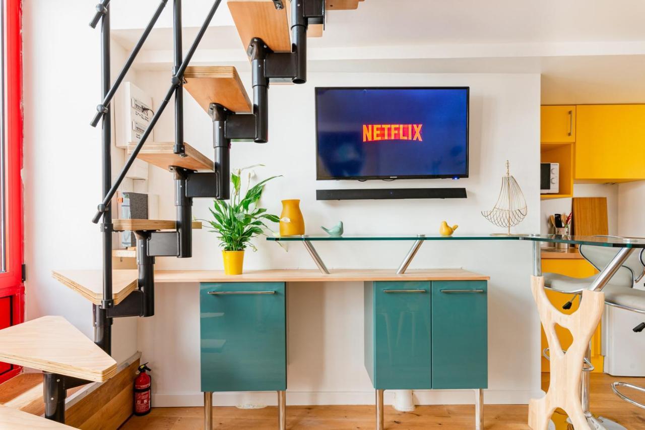 Beige Hospitalite - Elia Love Loft Centre Ville Saint-Etienne  Dış mekan fotoğraf